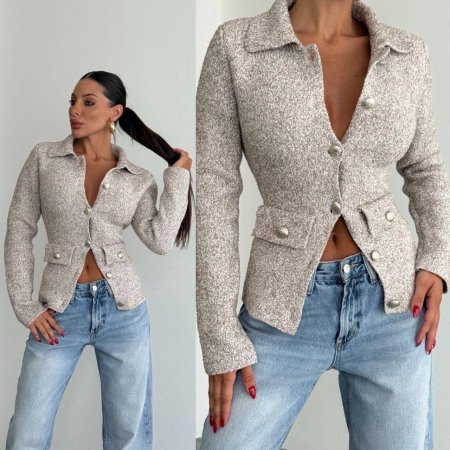 جاكيت صوف ناعم رسمي