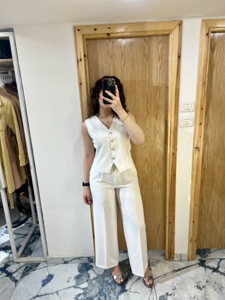 طقم فيست وبنطلون ازرار شكلات